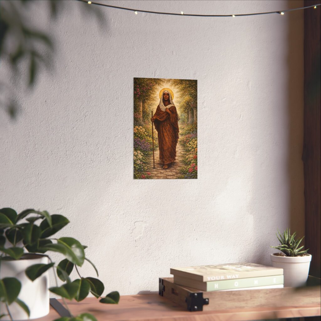 St. Monica – Mother of Persevering Prayer | Fine Art Poster