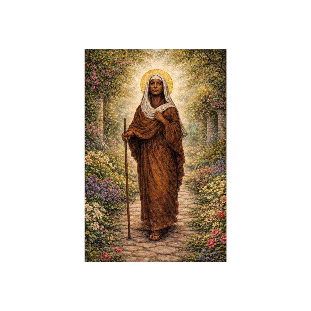 St. Monica – Mother of Persevering Prayer | Fine Art Poster