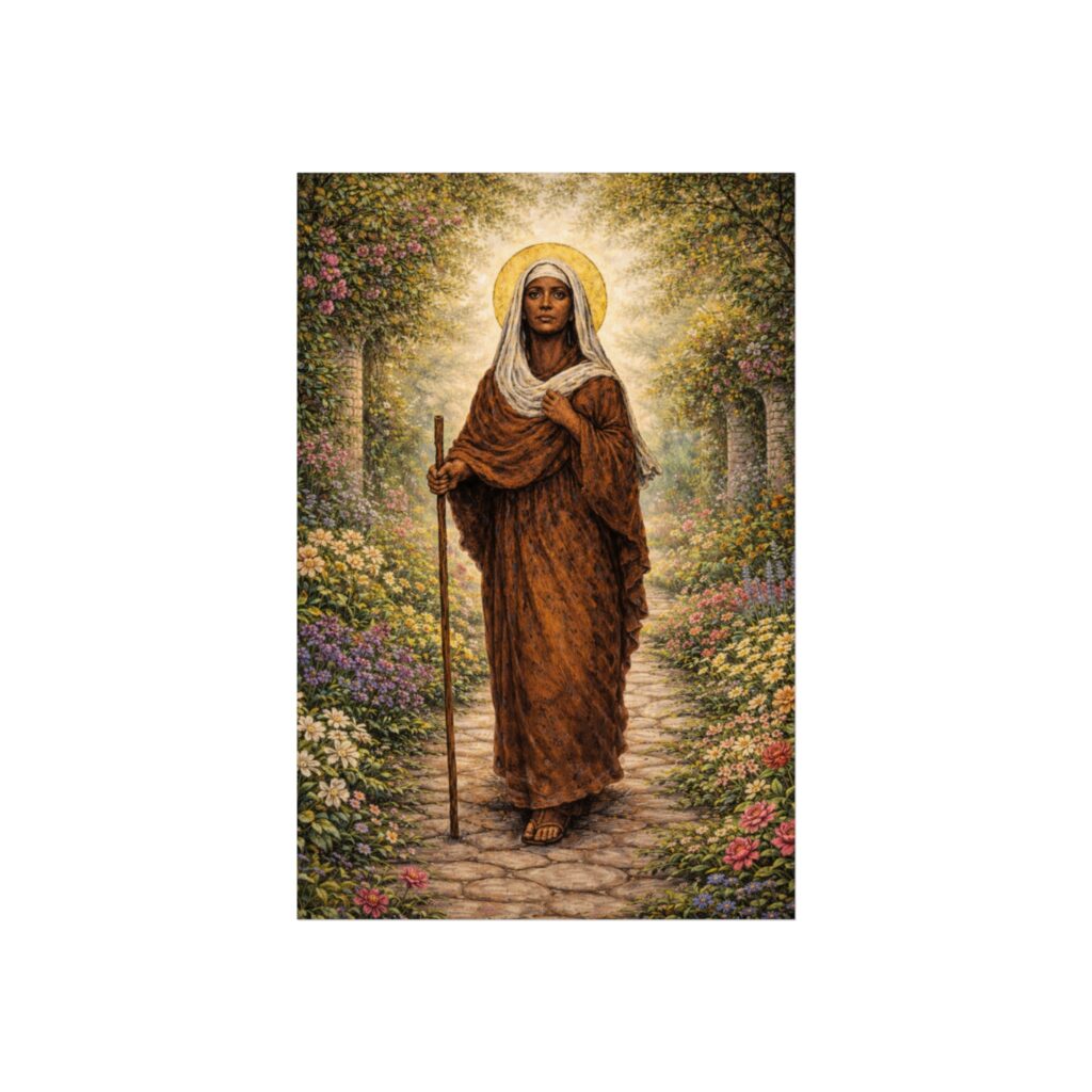 St. Monica – Mother of Persevering Prayer | Fine Art Poster