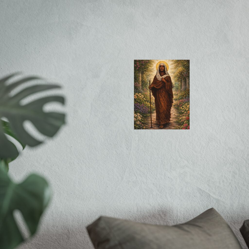 St. Monica – Mother of Persevering Prayer | Fine Art Poster