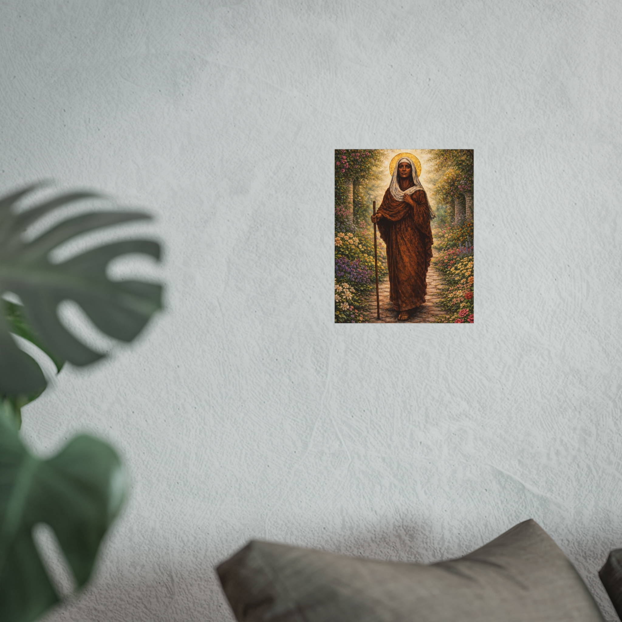 St. Monica – Mother of Persevering Prayer | Fine Art Poster - Image 2