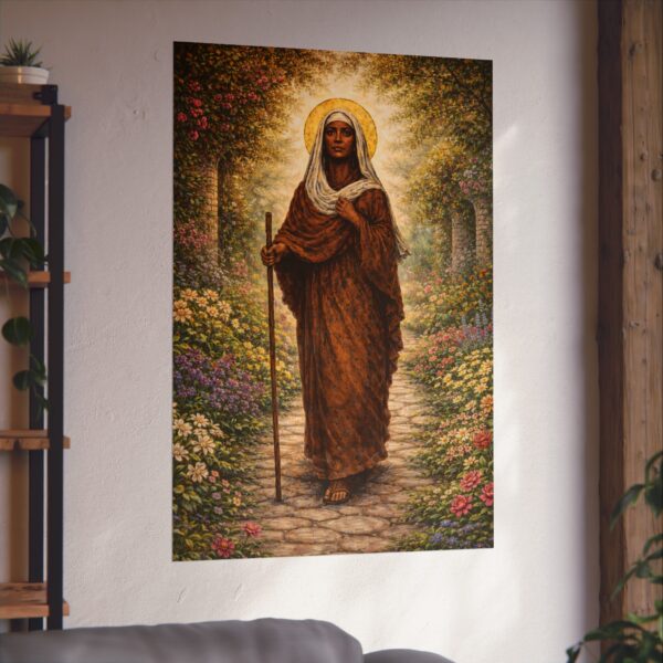 St. Monica – Mother of Persevering Prayer | Fine Art Poster - Image 51