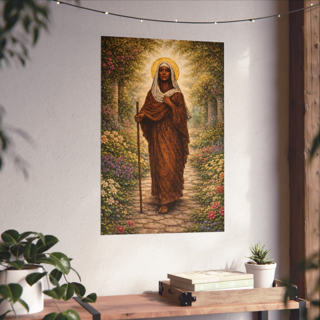 St. Monica – Mother of Persevering Prayer | Fine Art Poster