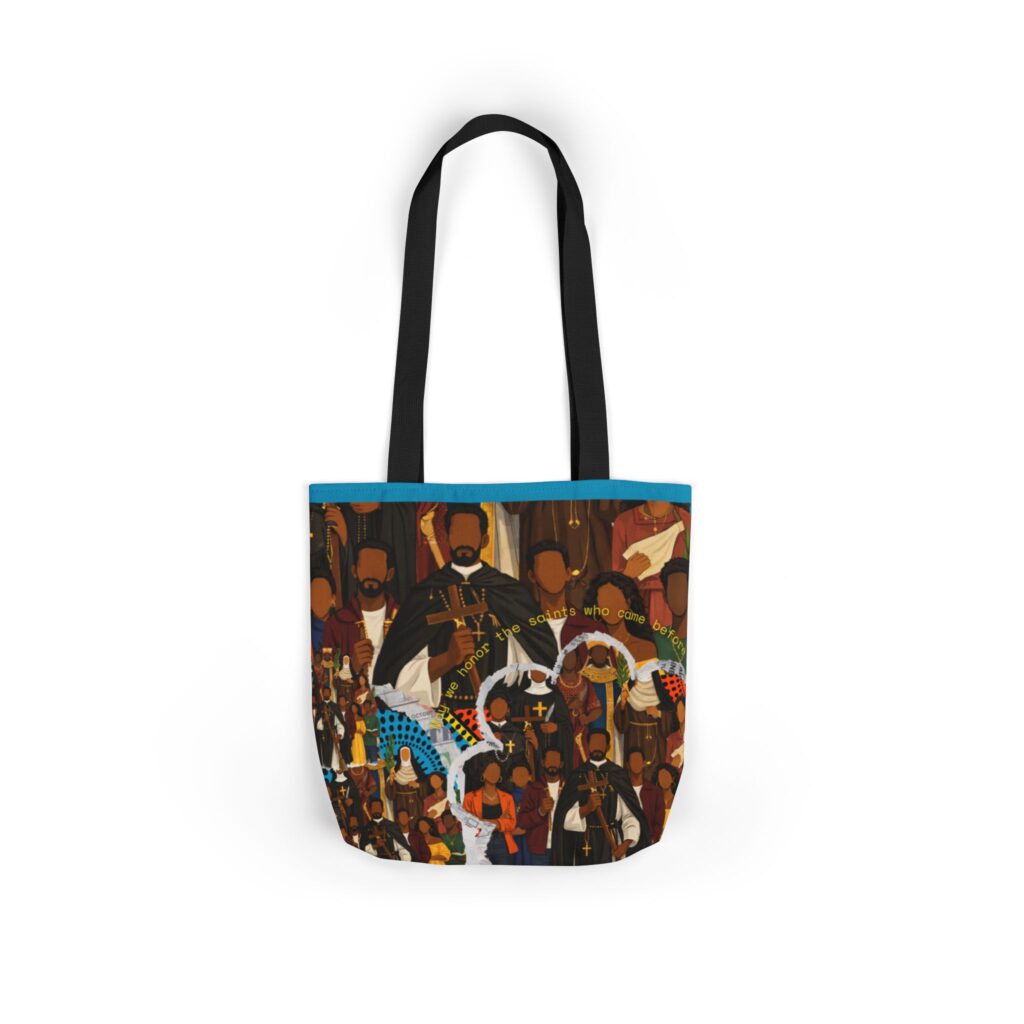 Saints Among Us  — Print Canvas Tote