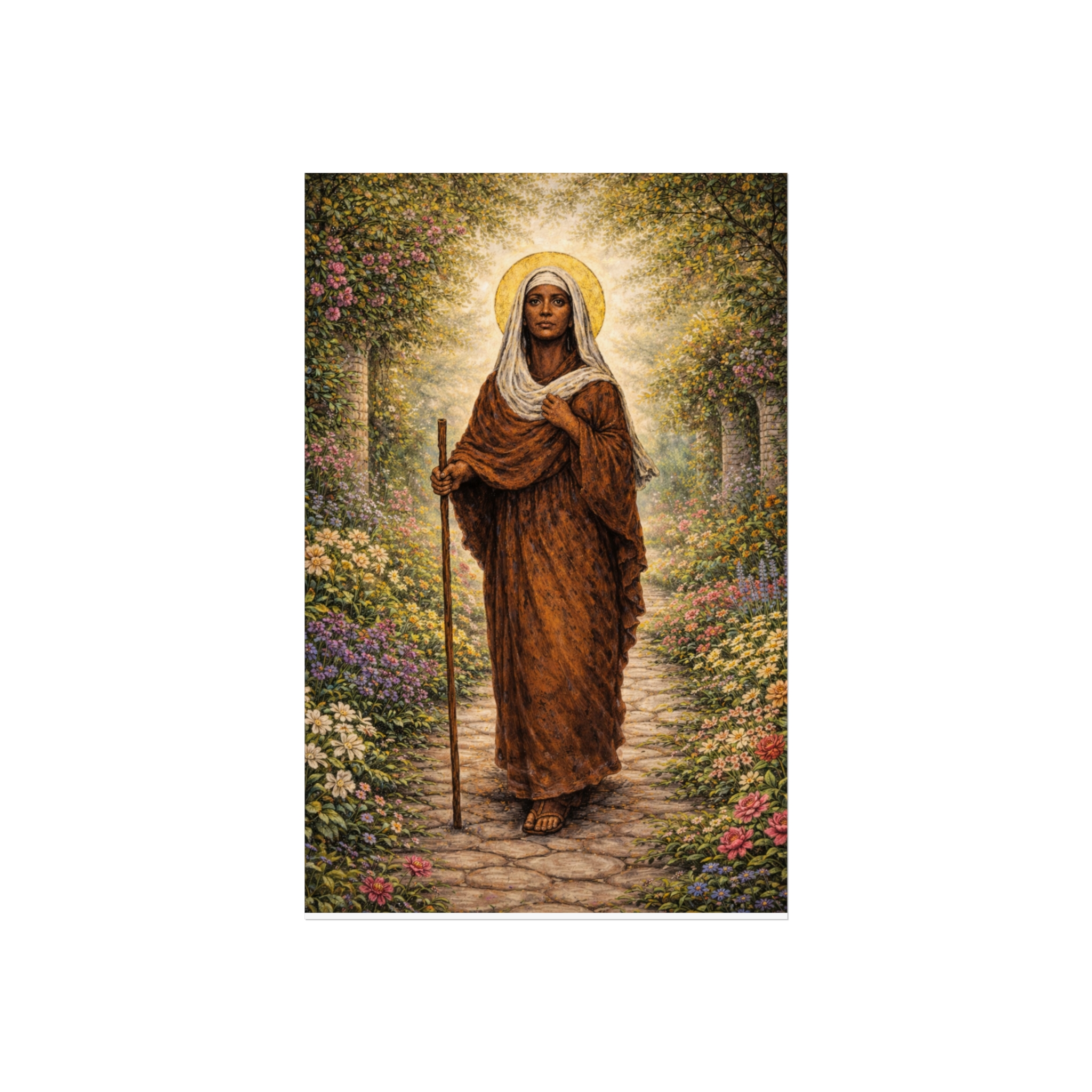 St. Monica – Mother of Persevering Prayer | Fine Art Poster - Image 13