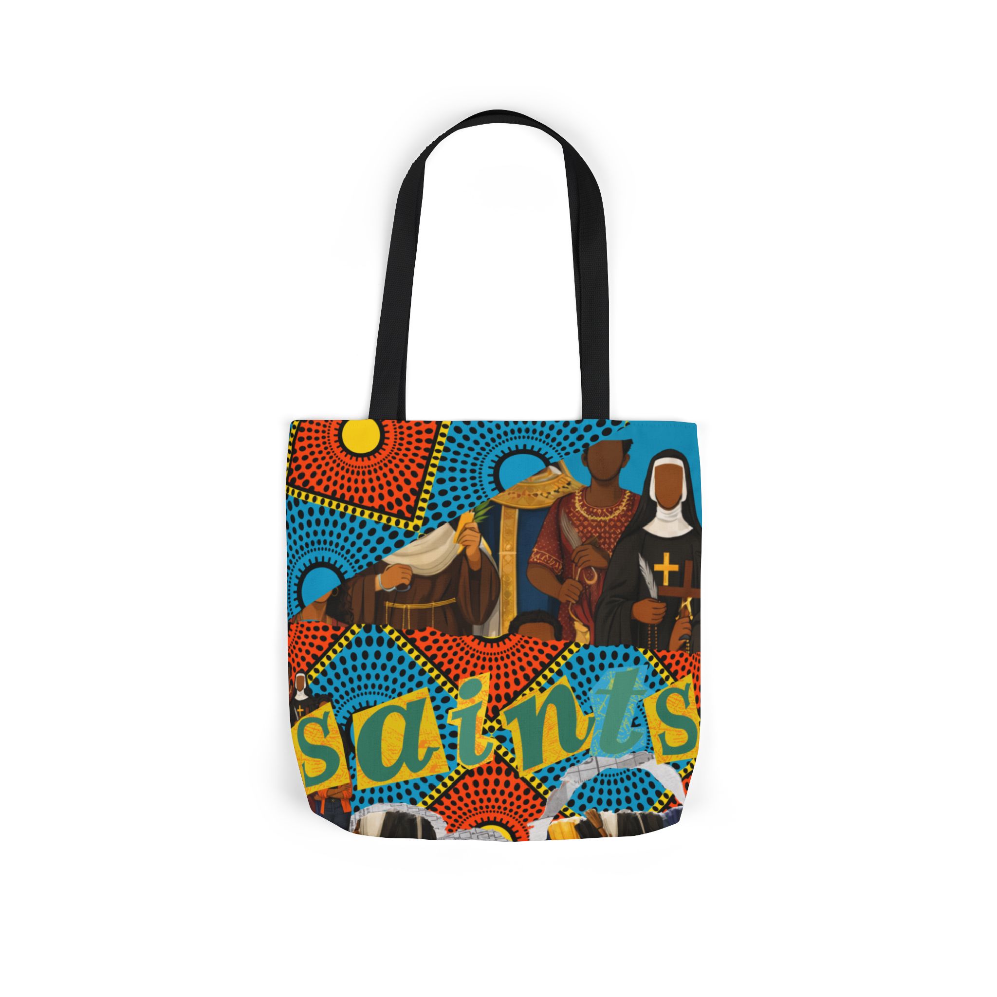 Saints Among Us  — Print Canvas Tote - Image 12