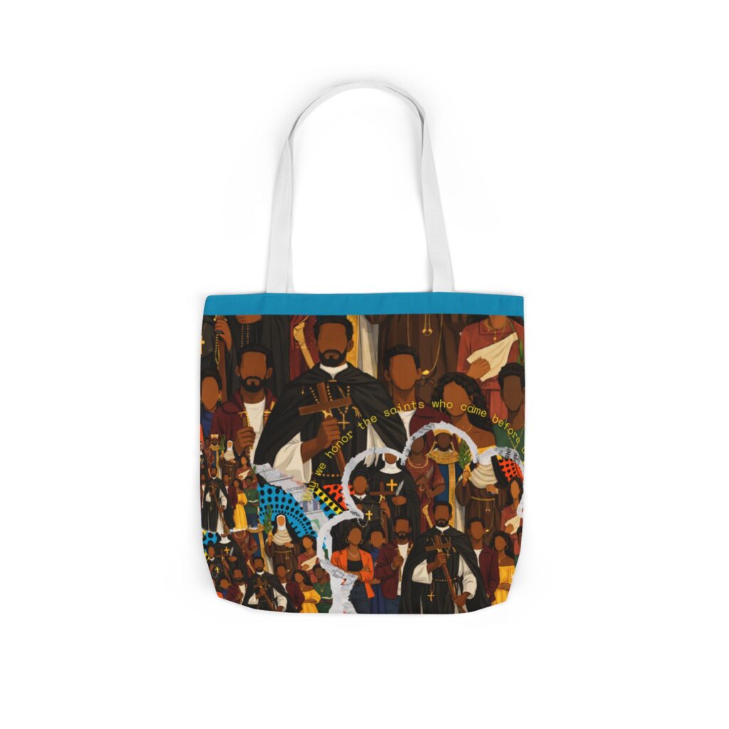 Saints Among Us  — Print Canvas Tote