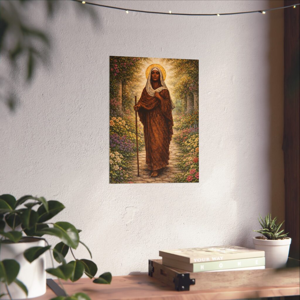 St. Monica – Mother of Persevering Prayer | Fine Art Poster