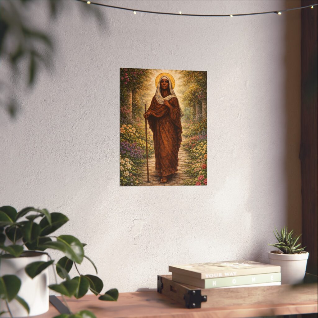 St. Monica – Mother of Persevering Prayer | Fine Art Poster