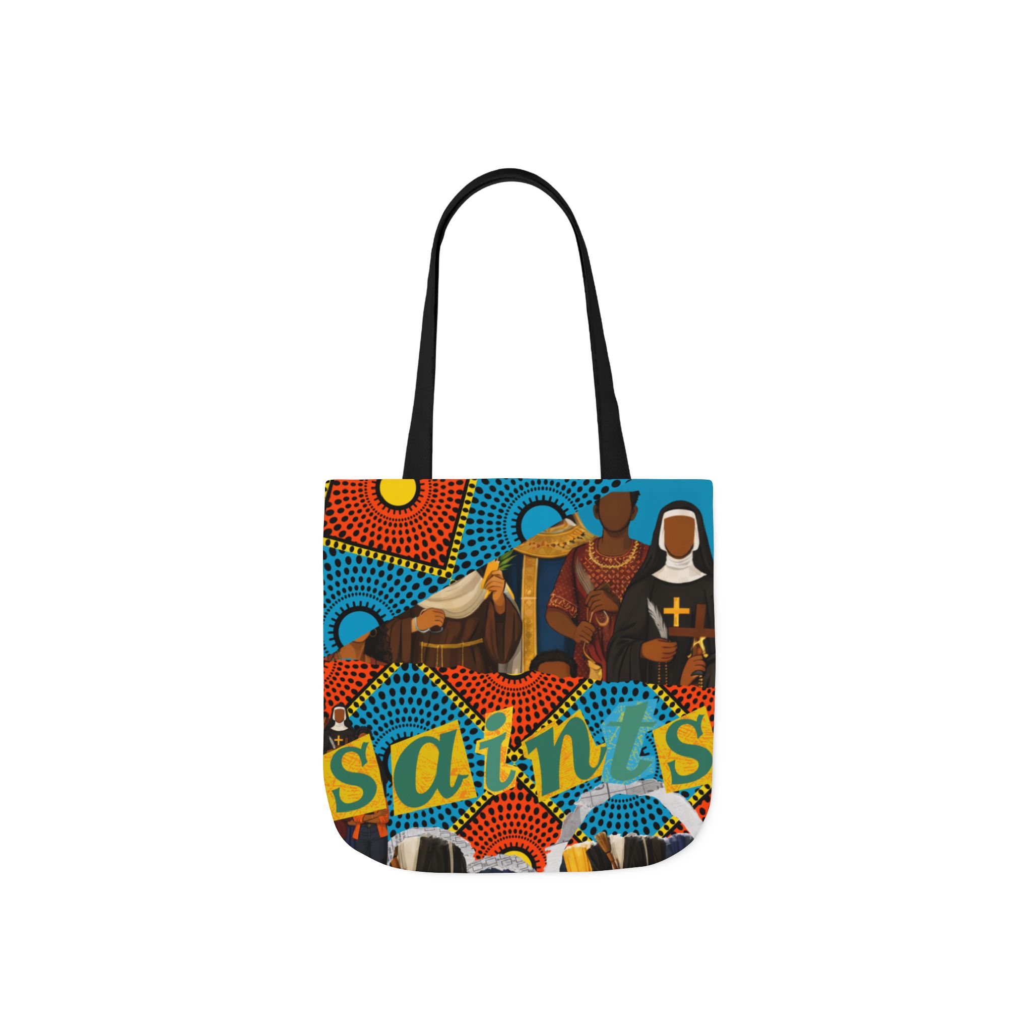 Saints Among Us  — Print Canvas Tote - Image 3