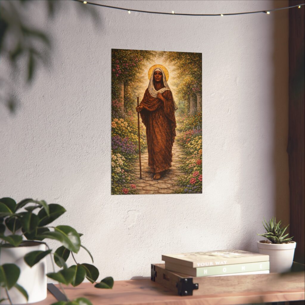 St. Monica – Mother of Persevering Prayer | Fine Art Poster