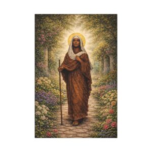 St. Monica – Mother of Persevering Prayer | Fine Art Canvas