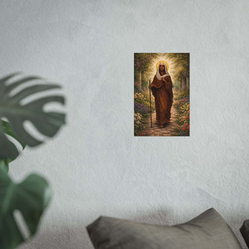 St. Monica – Mother of Persevering Prayer | Fine Art Poster
