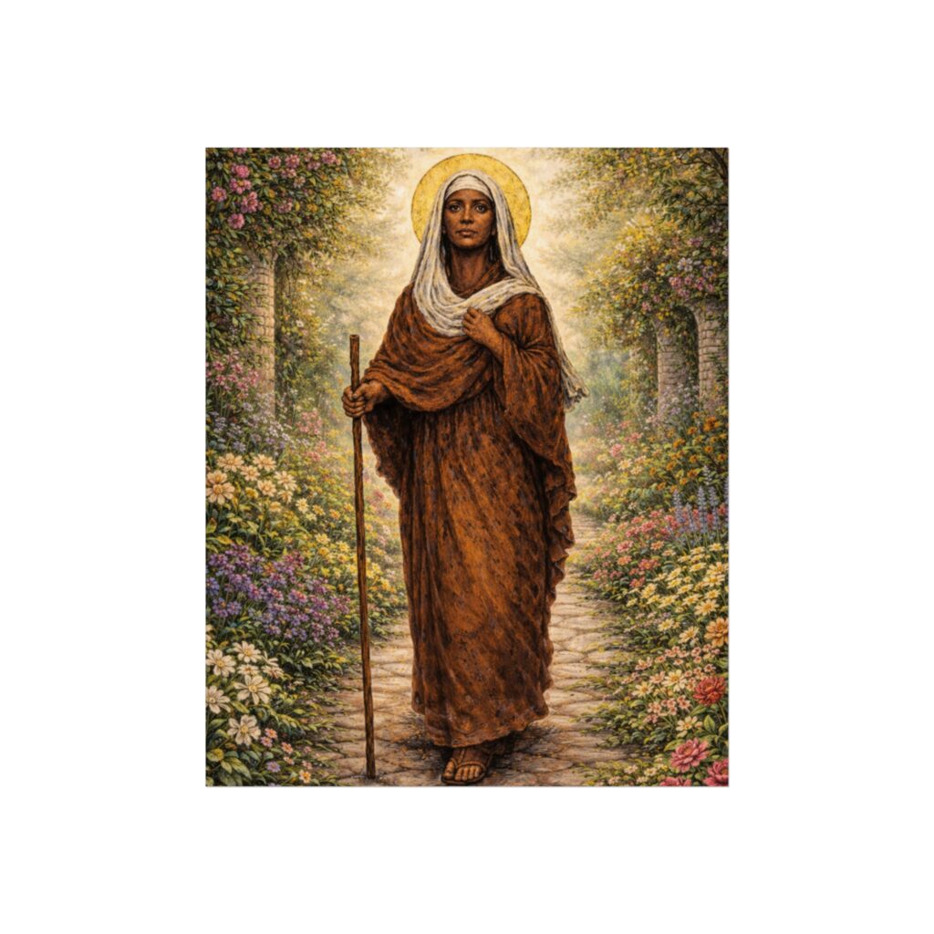 St. Monica – Mother of Persevering Prayer | Fine Art Poster