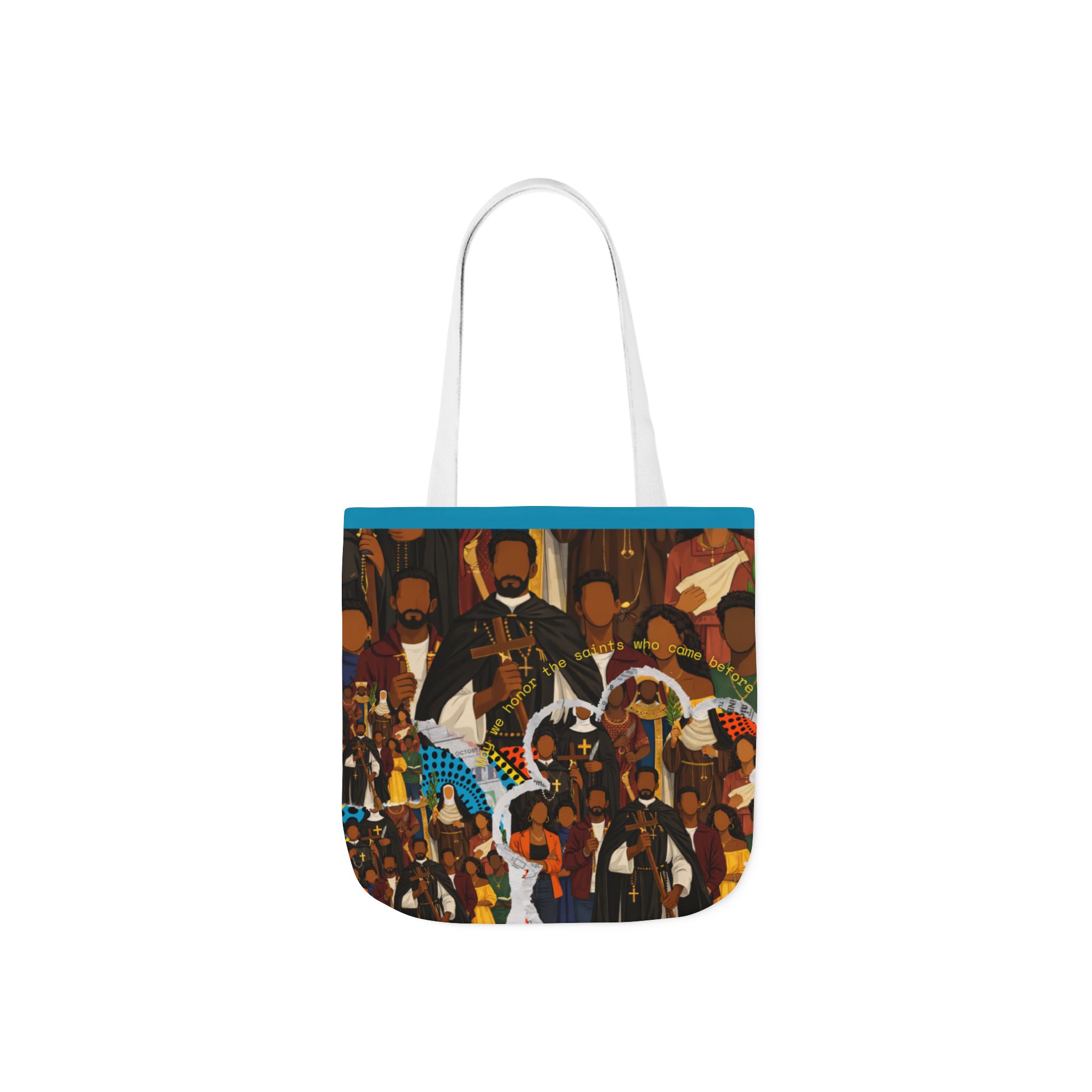Saints Among Us  — Print Canvas Tote - Image 5