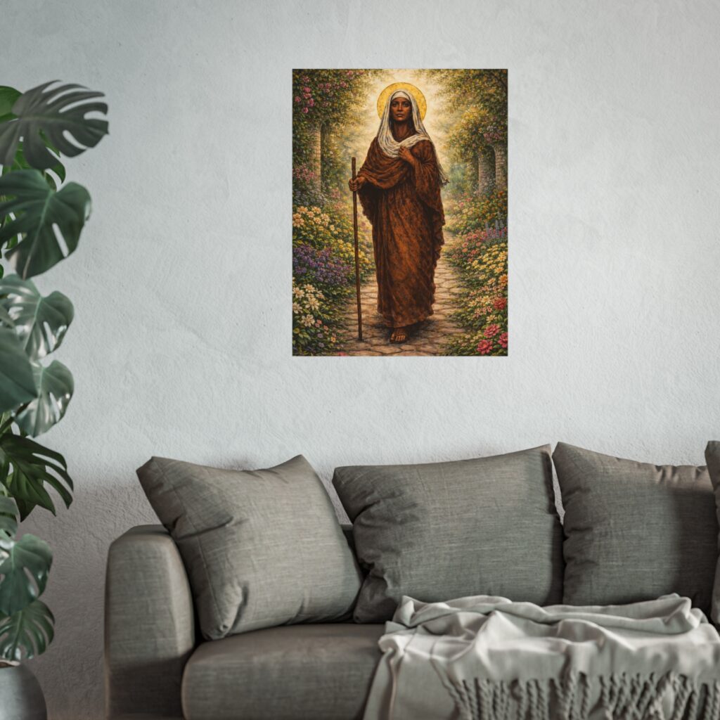 St. Monica – Mother of Persevering Prayer | Fine Art Poster