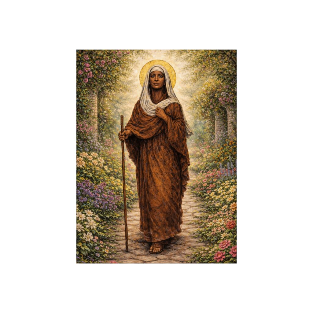 St. Monica – Mother of Persevering Prayer | Fine Art Poster