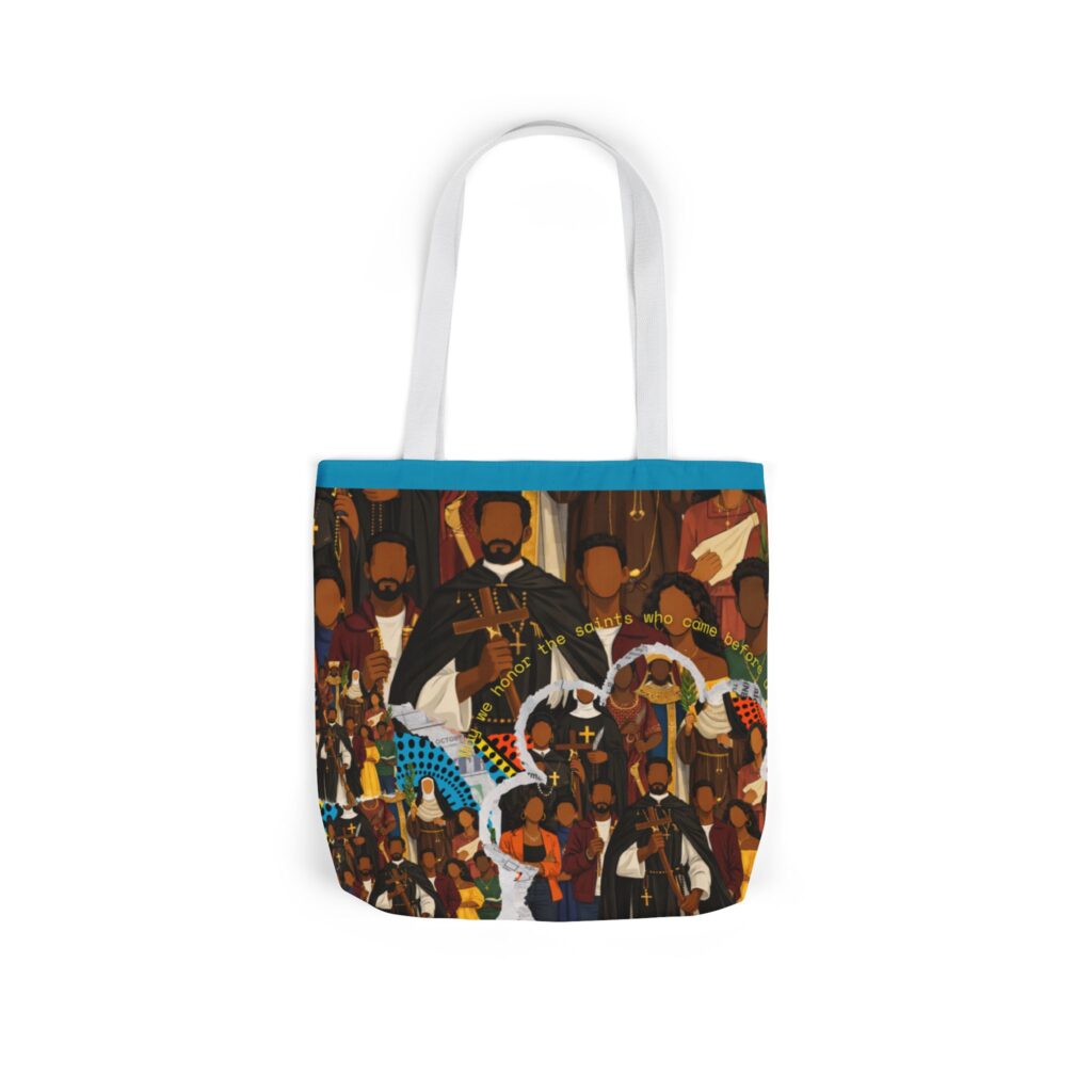 Saints Among Us  — Print Canvas Tote