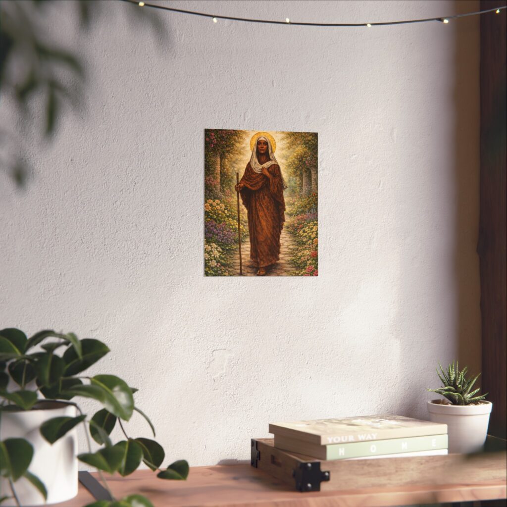 St. Monica – Mother of Persevering Prayer | Fine Art Poster