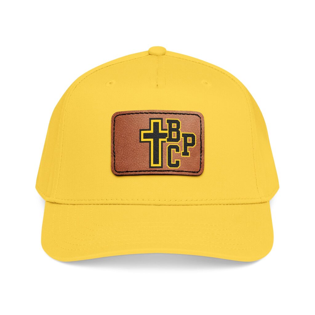 BCP Leather Patch Cap