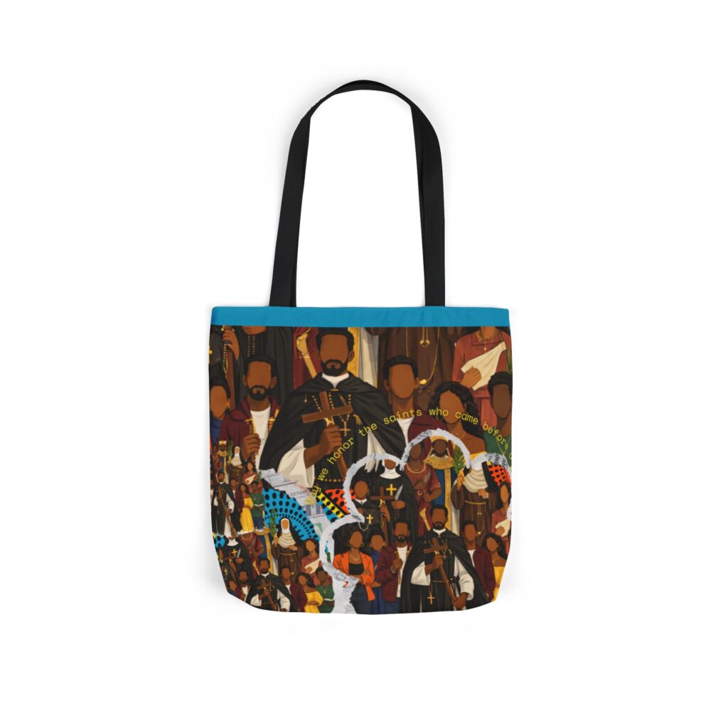 Saints Among Us  — Print Canvas Tote