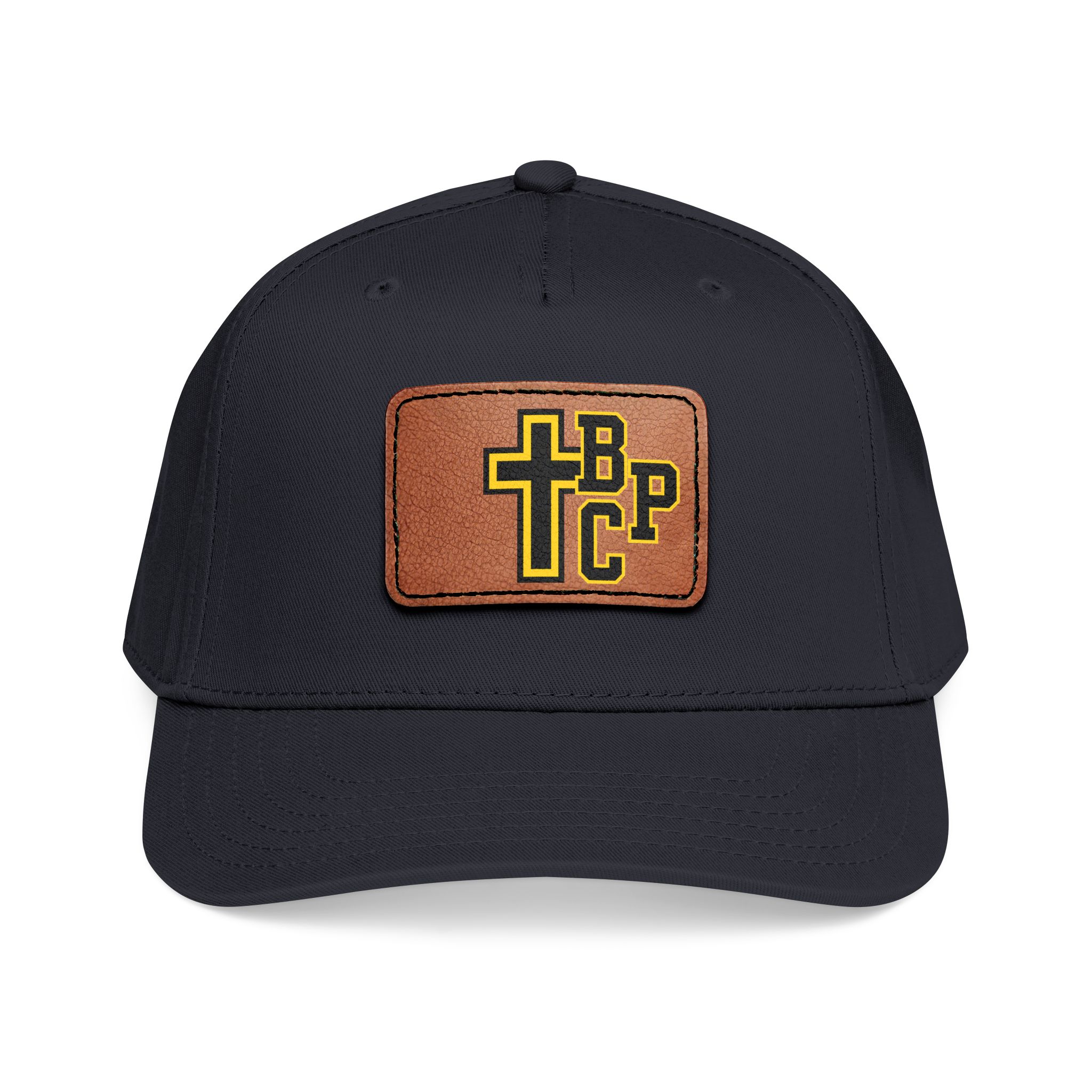 BCP Leather Patch Cap - Image 1