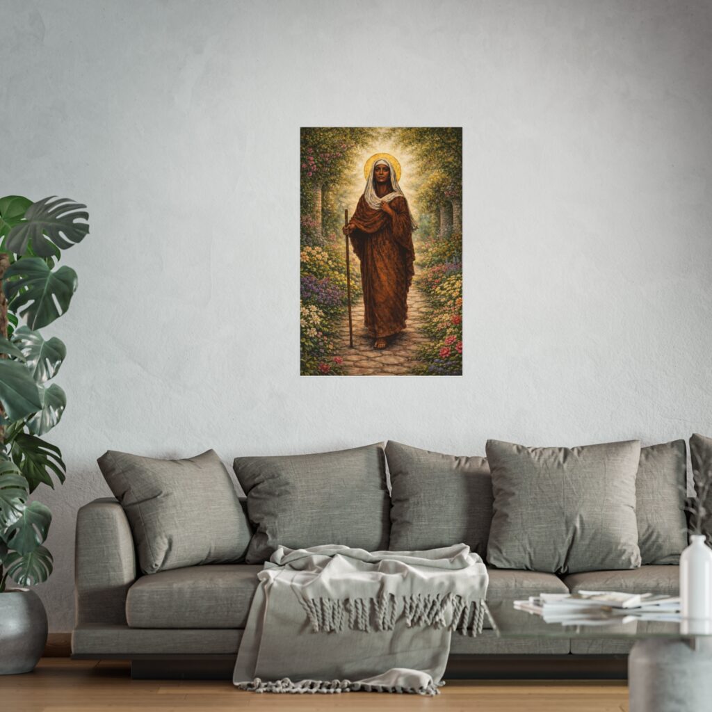 St. Monica – Mother of Persevering Prayer | Fine Art Poster