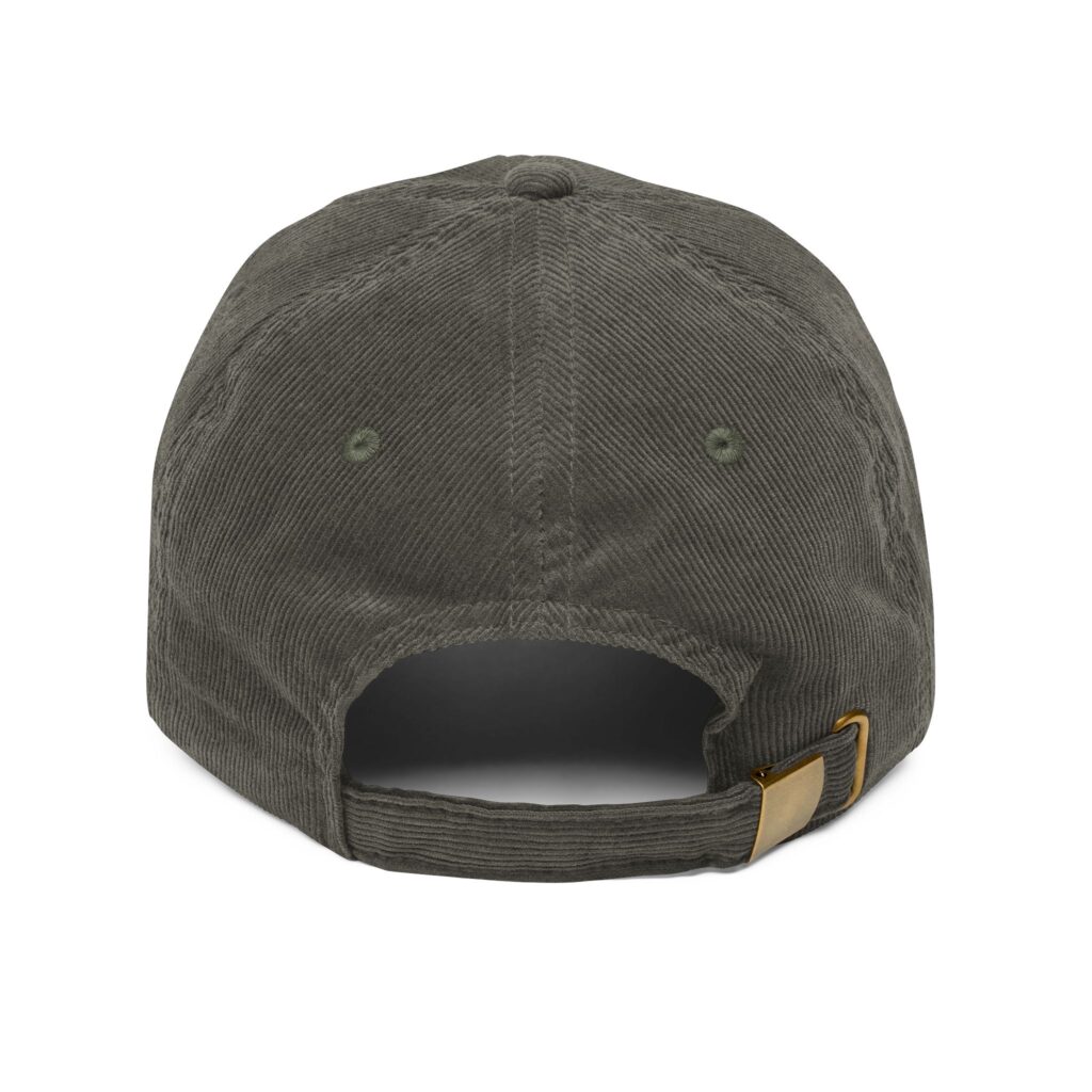 Black + Catholic Corduroy Hat