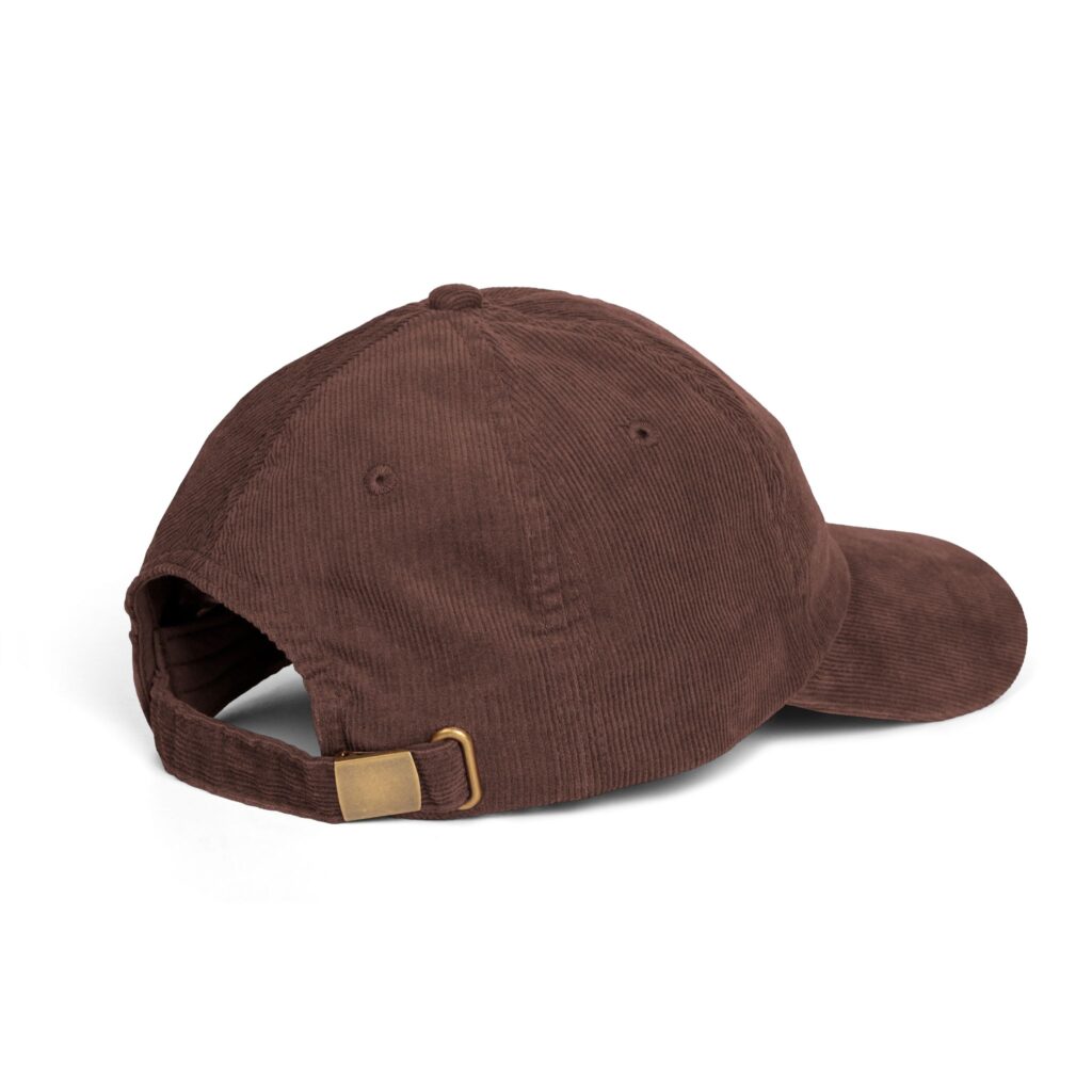 Black + Catholic Corduroy Hat
