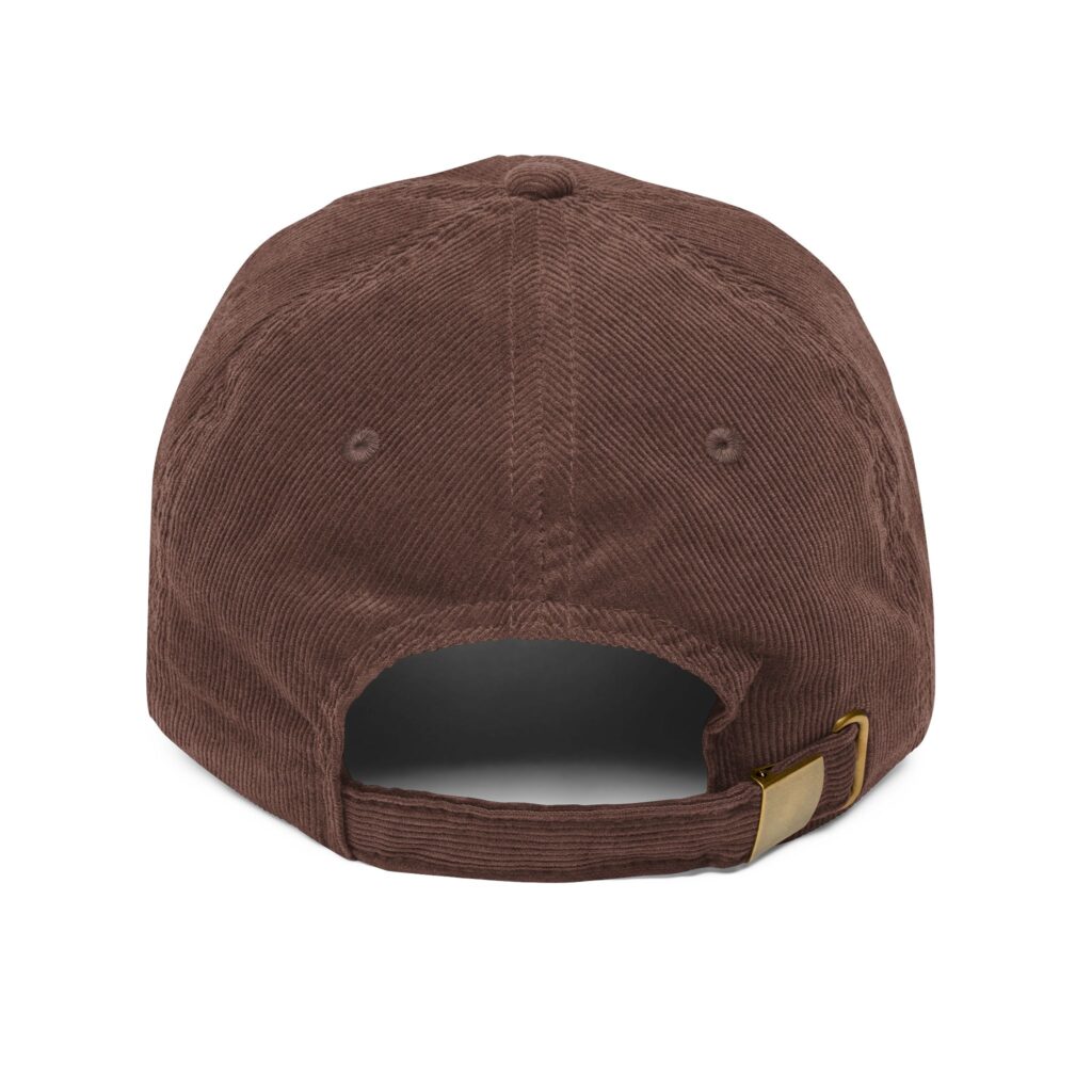 Black + Catholic Corduroy Hat